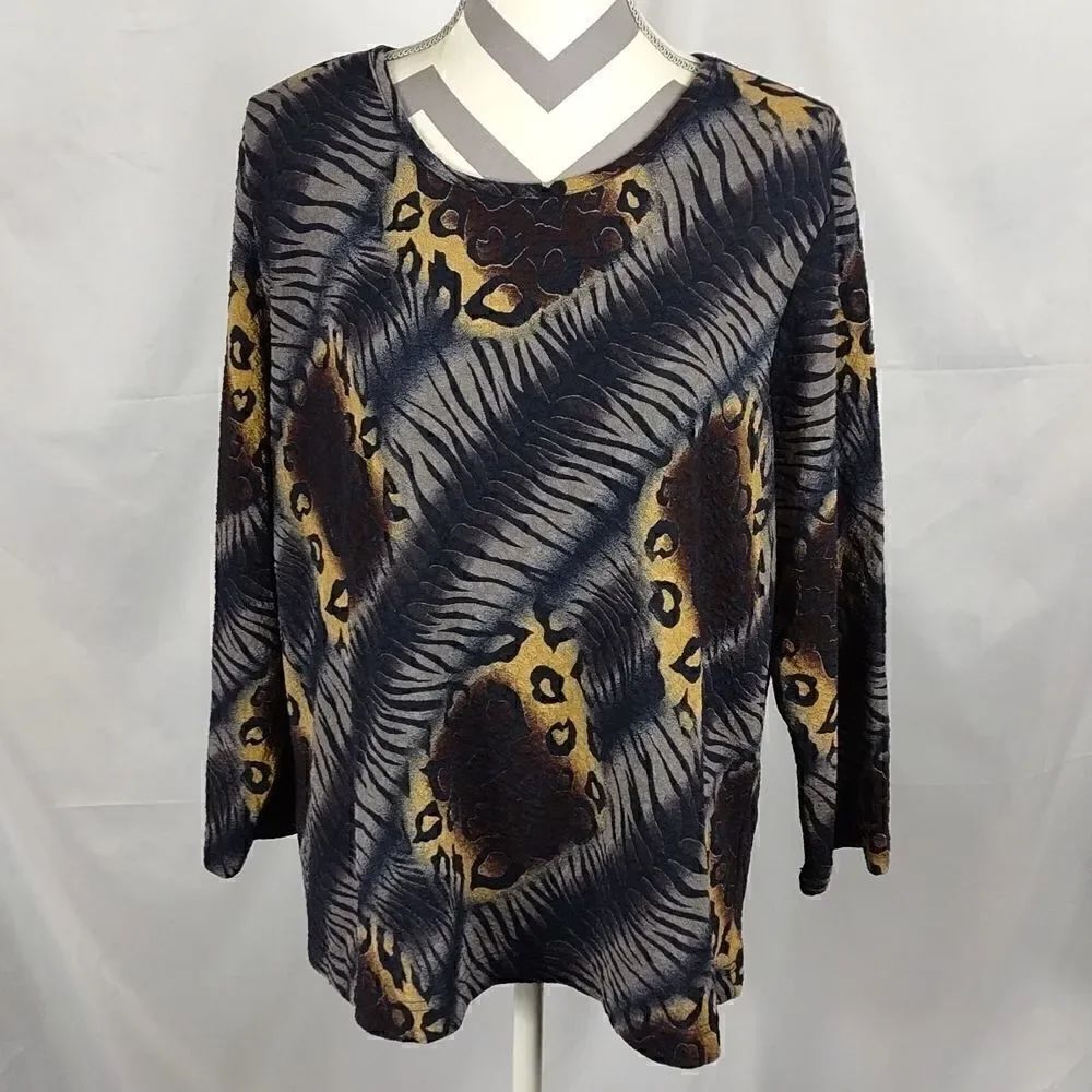 Koret Animal Print Blouse 